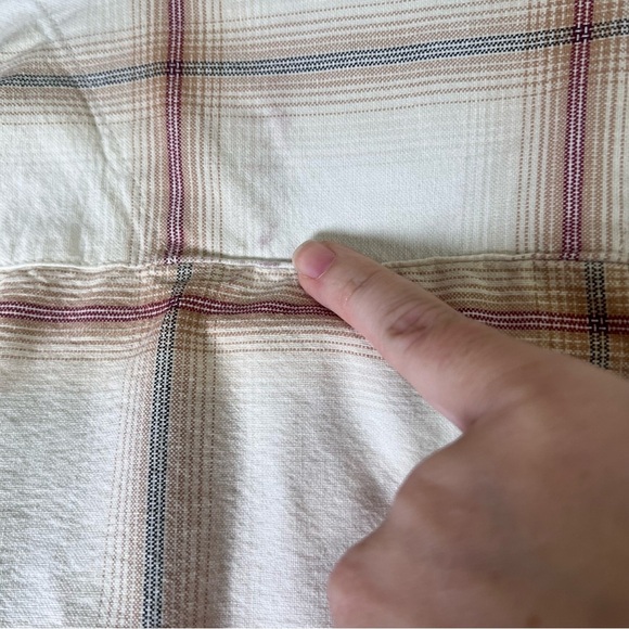 Bit & Bridle Ladies Western Plaid Button-up Shirt Collar Pocket Horse Sz Medium - Picture 7 of 9